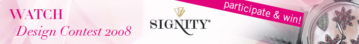 Signity Watch Design Contest 2008!