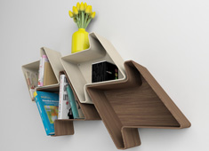 Houndstooth Wall Shelving