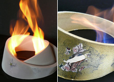Ceramic Bio-Fireplace