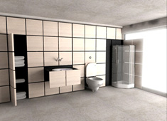 Oneself - Bathroom for Person who Lives Itself  