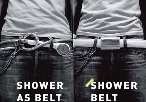 Shower Belt by Carl Hagerling, Claes Nellestam & Martin Prame