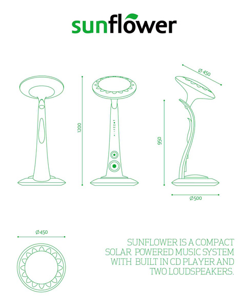 SunFlower – Solar Power Station by Ricardo Baiao