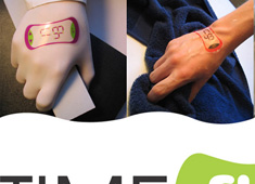 Timeflex - Stick On Watch by Igor Solovyov & Maria Solovyova