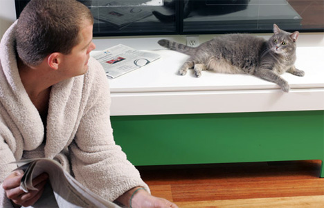 Kattbank – Bench to Conceal Cat Litter Box