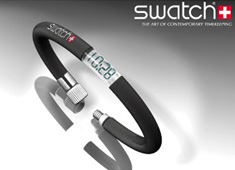 Swatch Air Tube Watch by Laurence Dawes 