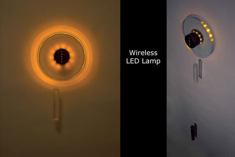 Rechargeable Cordless LED Lamp by Balazs Puspok