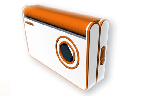 FlapCam – Folding Digital Camera by Matthias Lange