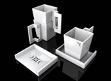 Veil Coffee Set by Hugo Danti
