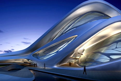 Building Architectural Design on Abu Dhabi Performing Arts Centre By Zaha Hadid    Yanko Design