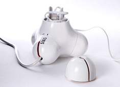 Three Outlet Power Extension Cord by Sixis-Design Studio