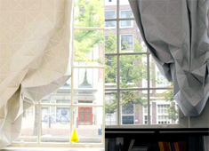 Faceted Curtain by Hannah Allijin
