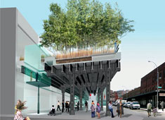 The High Line Park by Diller Scofido & Renfro 