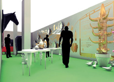 Exhibition Stage Holland by Jaime Hayon