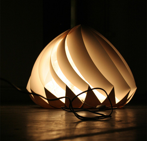 Floor Lamp Provides Controlled Lighting by Alice Van