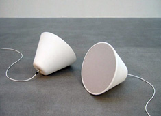 Ceramic Cone Speaker by Broberg Ridderstrale