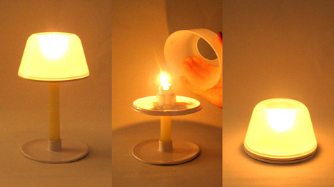 Melt Candle Shade by Stephen Reed