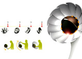 Sunflower Solar Cooker by Koo Ho Shin 