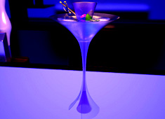 Duality Martini Cocktail Glass by Sprout Concept