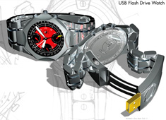 Kronos - USB Flash Drive Watch by Andrew Wilkerson