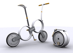 'One' - Folding Bicycle by Thomas Owen