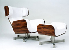 Wing Chair Makes You Weightlessness by Michael Malmborg
