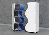Twin Bookshelf by Zeynep Cinisli 