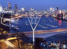 Wind-powered London by Marks Barfield