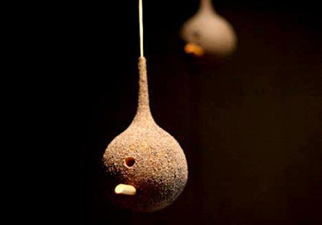 designer bird feeders
