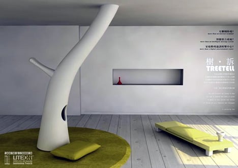 TreeTell – Tree In A Living Room by Shanfan Huang
