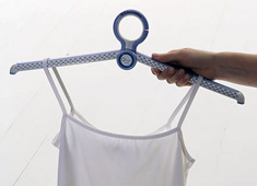 Ion Technology Clothes Hanger Removes Cigarette Smoke by Jun Kurihara 