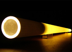 Tubo - Tree Trunk Lit From Within by Massimo Barbierato 
