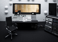 Modern Professional Recording Studio  Home Interior Decorating Ideas