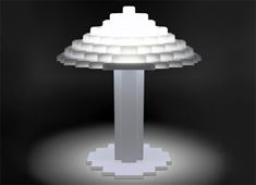 Brick Bright Lego Lamp by OutofStock Studio 