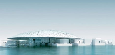 Louvre – 24,000 sq m Dome in Abu Dhabi by Jean Nouvel