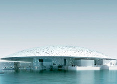 Louvre - 24,000 sq m Dome in Abu Dhabi by Jean Nouvel 