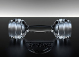 Orrefors Crystal Dumbbell by Alex Undall :: Continue Reading >>