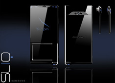 Samsung Sliq Cell Phone by Mike Serafin