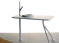 Mobile Washstand/Table by Wolfgang Roessler & Gregor Dauth