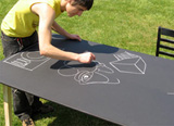 Chalkboard Dining Table by Henry Julier :: Continue Reading >>