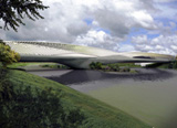 Zaragoza Bridge Pavilion by Zaha Hadid 