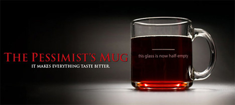 The Pessimist’s Mug by Despair Studio