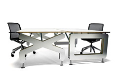 Xcetera - Recycled Wood Table by Basten Leijh