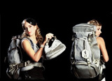 Velina Volante - Traveling in Style Backpack by Jannita van den Haak::Continue Reading >>