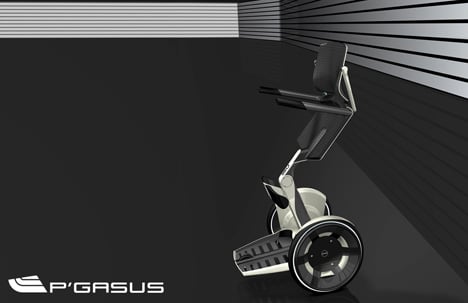 Pegasus – Upright WheelChair by Porsche Design Studio