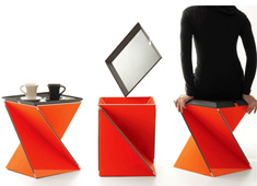Kada - Multifunctional Table/Seat by Yves Behar