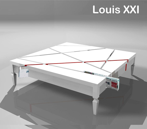 Louis XXI Table Makes A Social Statement