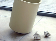 Shoot It Into This Waste Basket