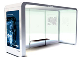 Landmark Bus Shelter That Changes Color