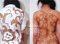 Tanning Benefits - A Tattoo