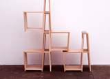 Stacking Chairs Into Shelves